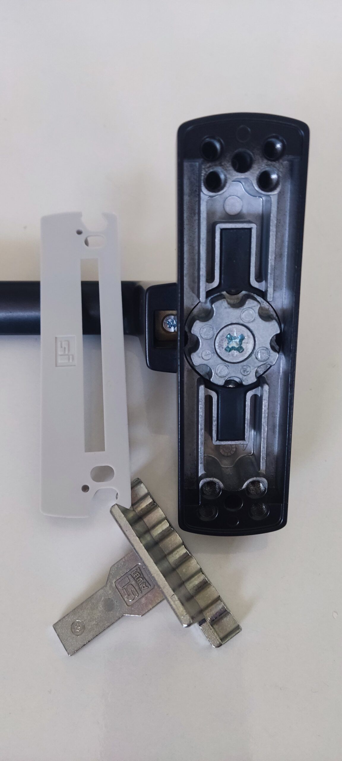 si aubi alüminyum Çift açılım eksenel pencere kolu koyu kahve (siyah) kopya