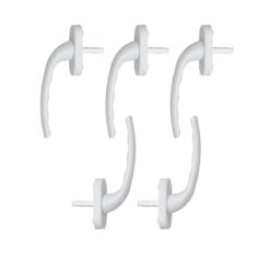 5 adet beyaz kaya pen alüminyum pvc pencere kolu