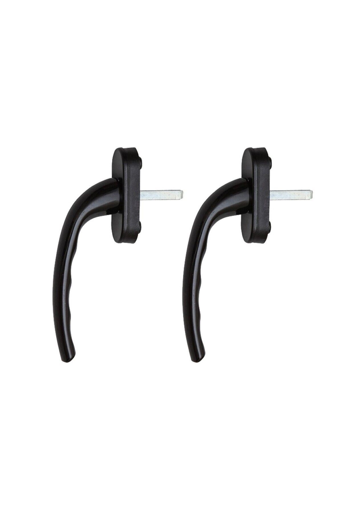 2 adet koyukahve pencere kolu alüminyum. yerli Üretim. kayapen marka. 124 gram / adet