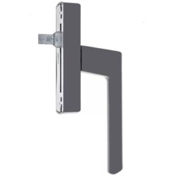 si aubi alüminyum Çift açılım eksenel pencere kolu antrasİt grİ ral 7016 mat siegenia aubi