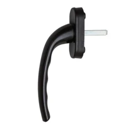 1 adet koyukahve pencere kolu alüminyum. yerli Üretim. kayapen marka. 124 gram / adet