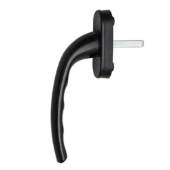 1 adet koyukahve pencere kolu alüminyum. yerli Üretim. kayapen marka. 124 gram / adet