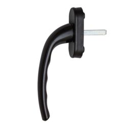 1 adet koyu kahve ral 8022 pimapen pencere kolu (alüminyum metal kulp)
